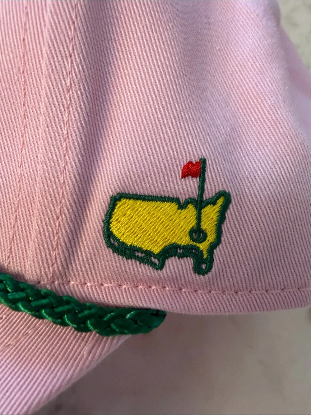 2026 Masters American Needle Azalea Pink Rope Hat Snapback NWOT